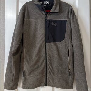 Mountain Hardwear Men's Gray Performance Jacket